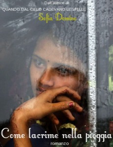 Come lacrime nella pioggia, Sofia Domino, copertina.